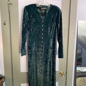 Jamie Brooke Velvet Holiday Dress
